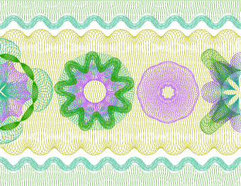 Creative certificate border design vector 02