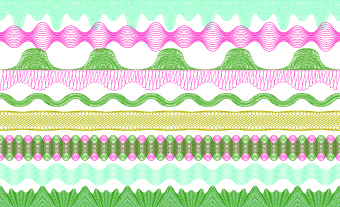 Creative certificate border design vector 03