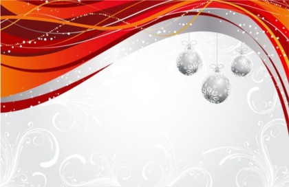 Christmas design elements dynamic lines background vector Christmas design elements dynamic lines background vector