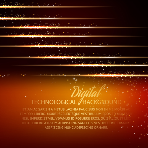 gy creative background vector set 01 Digital technology creative background vector set 01