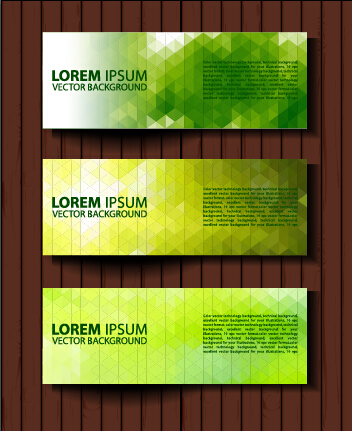 Fashion banners colored design vector 01