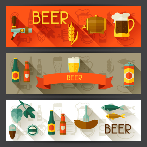 flat beer banners 