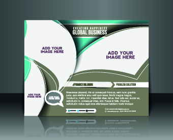 Creative Modern Flyer design vector 05