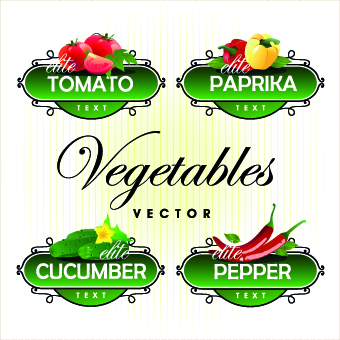 vegetables vegetable labels label fruits 
