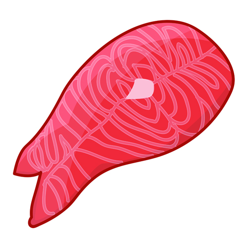 Hand drawn seafood vectors graphics 01