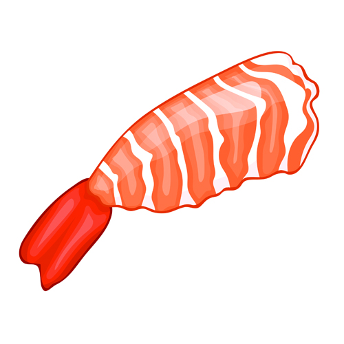 Hand drawn seafood vectors graphics 04 Hand drawn seafood vectors graphics 04