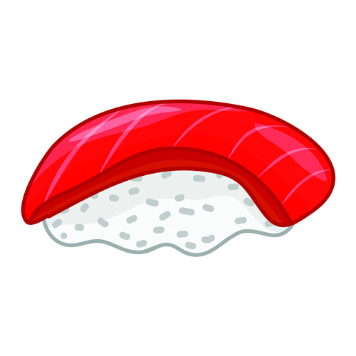 Hand drawn seafood vectors graphics 05