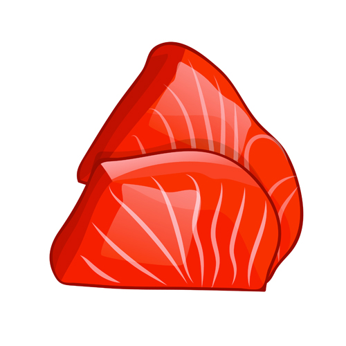 Hand drawn seafood vectors graphics 06