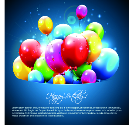 happy birthday happy greeting card birthday balloon 