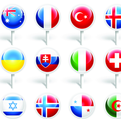 Sport elements logo and icon vector 03