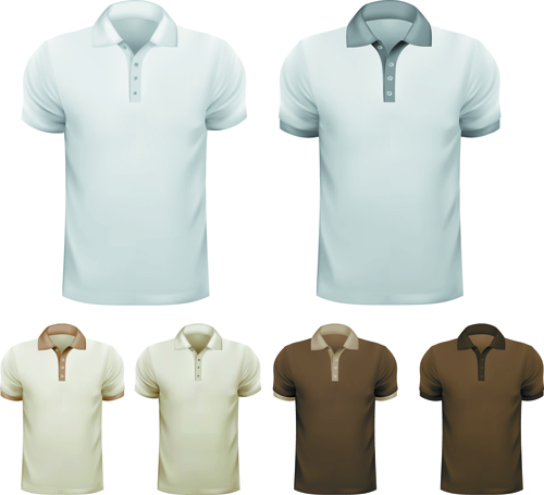 Man T shirt creative design vector set 03
