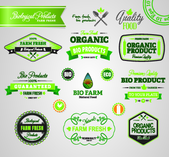 organic logos logo labels label 