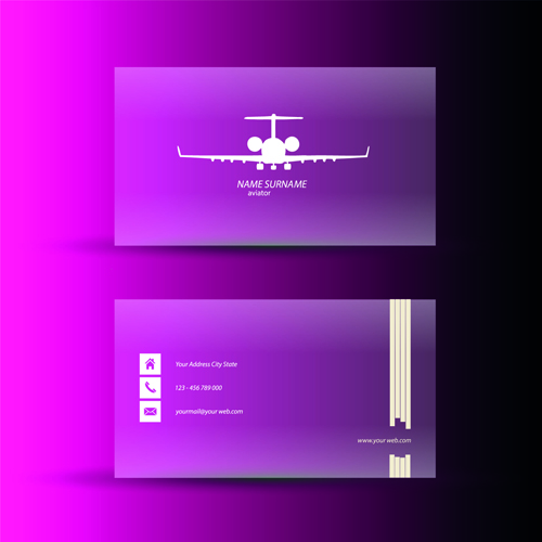 pink business cards business 