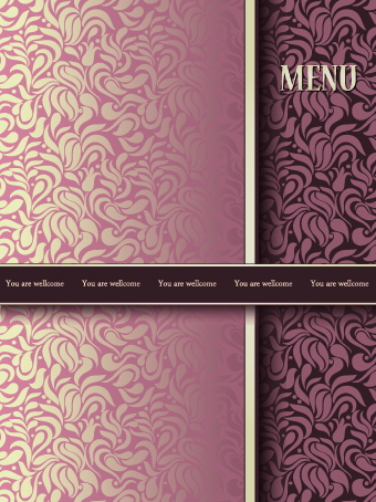 pattern menu decorative pattern decorative cover 