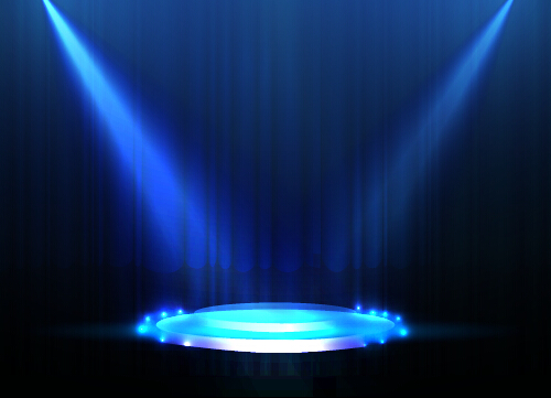 Shining spotlight design vector background 02