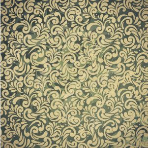 Vector floral retro seamless pattern set 02