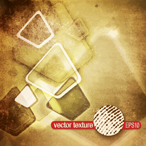 Vector texture grunge retro background set 01