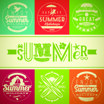 Organic food logos and labels vector 05