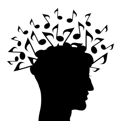 music Note and People vector 04