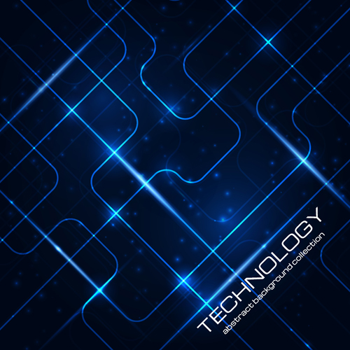 hnology pattern vector background 01 Abstract technology pattern vector background 01