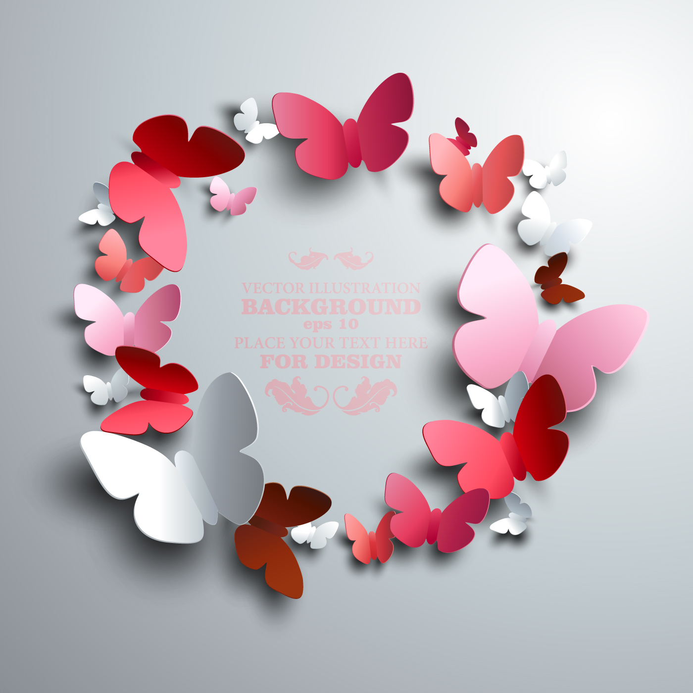 vector background paper butterflies Backgrounds background 
