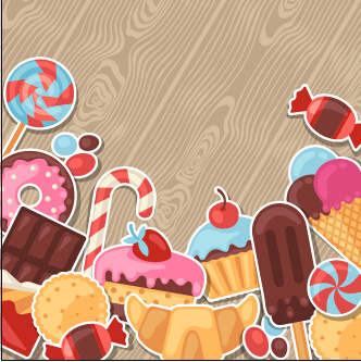 sweets candy background 