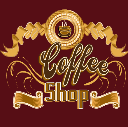 shop logos coffee coffe classical 