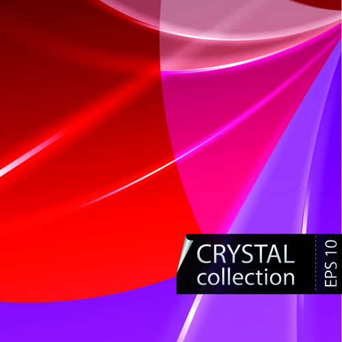 triangle shapes vector background 02 Colored crystal triangle shapes vector background 02
