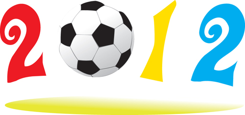 UEFA EURO 2012 design elements vector 04