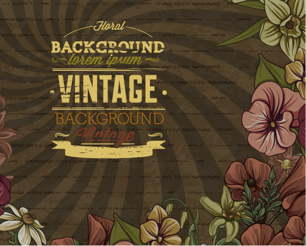 Elegant Vintage background set 13