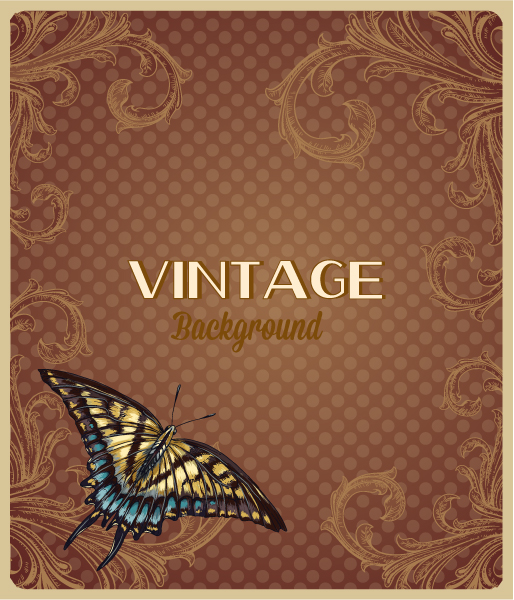 Elegant Vintage background set 19