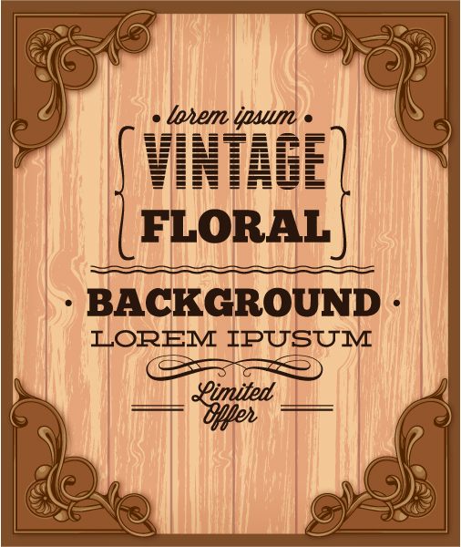 Elegant Vintage background set 25