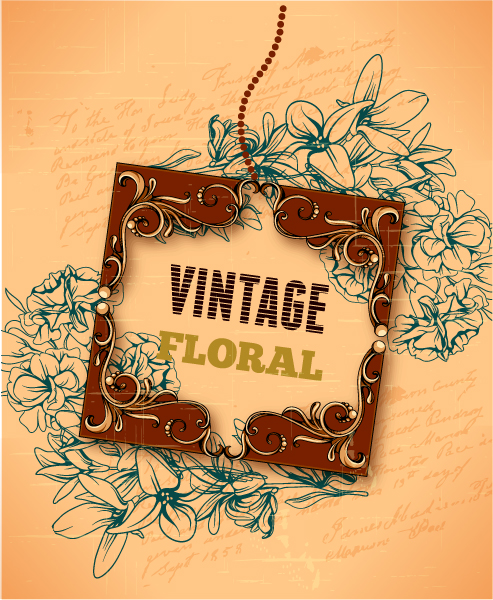 Elegant Vintage background set 26