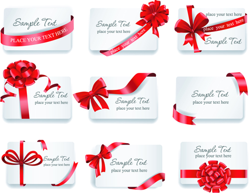 ribbon gift card gift exquisite cards 