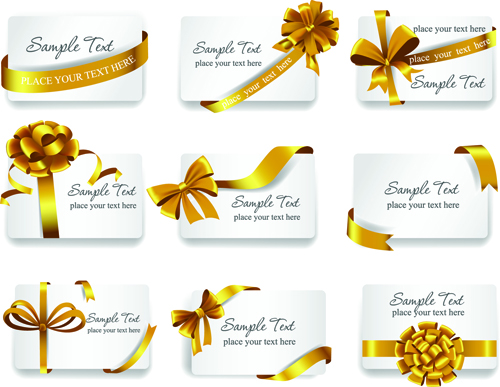 ribbon gift cards exquisite card bow 