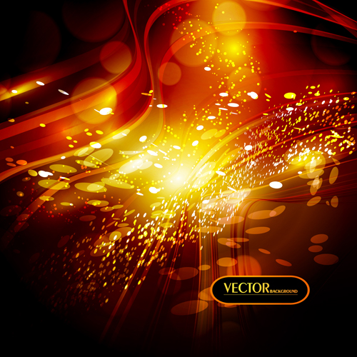 Abstract Backgrounds with Fiery vector set 01