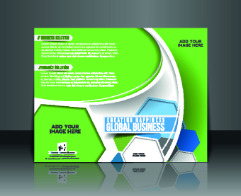 Creative Modern Flyer design vector 03