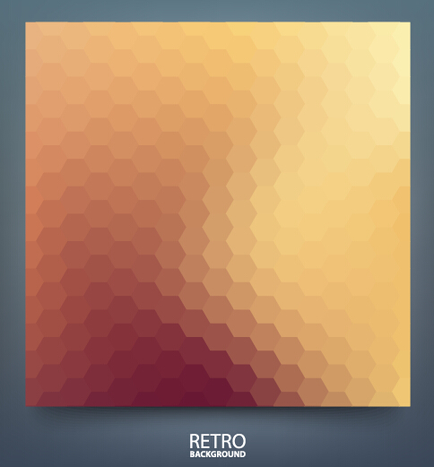 Geometric shapes mosaic background vector set 18