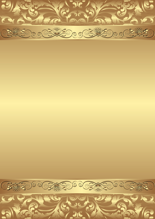 Luxury Golden vector background 01