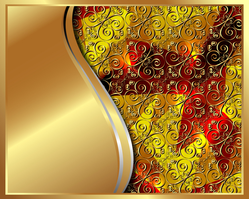 vector background luxury golden background 