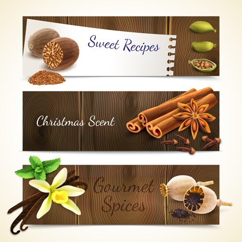 spices gourmet banners banner 
