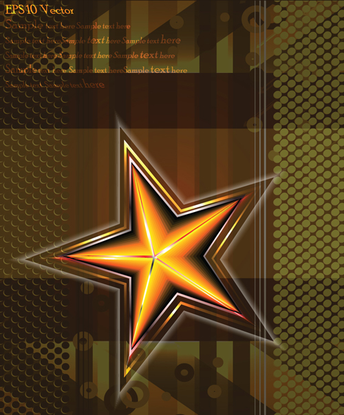 Elements of Military vector backgrounds set 02