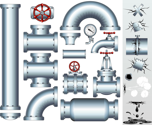 vector Pipeline Parts pipeline parts 