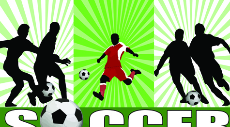 Different Sports elements design vector 03