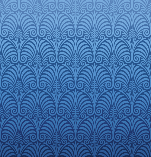 Seamless ornamental pattern vector material 03