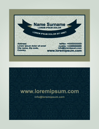 usiness cards design template vector 02 Superior business cards design template vector 02