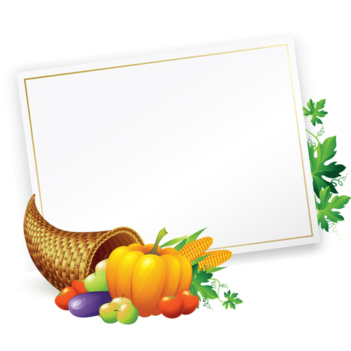 Thanksgiving Day design elements vector 01