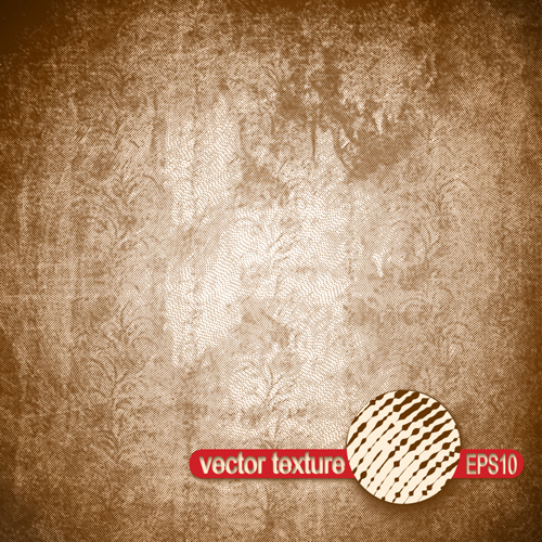 Vector texture grunge retro background set 03