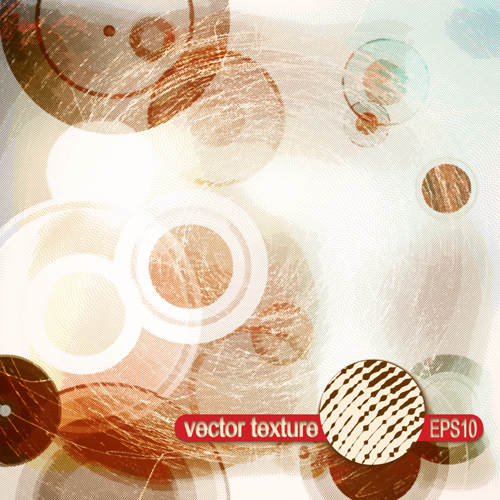 Vector texture grunge retro background set 08