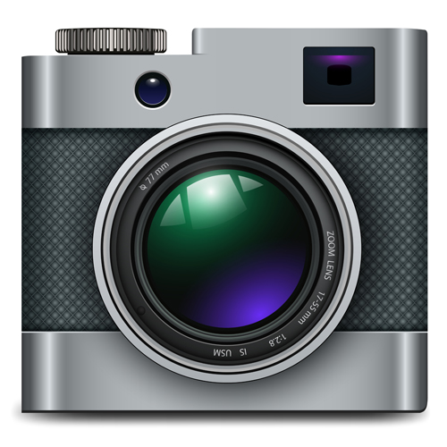 Vintage camera design illustration vector 03 Vintage camera design illustration vector 03